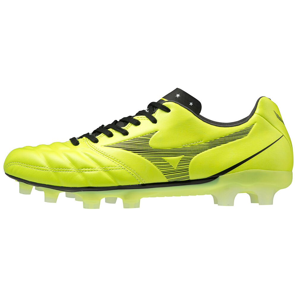 Chuteiras Mizuno Rebula Cup Elite - Homem - Amarelas/Pretas - ZVBGF3801